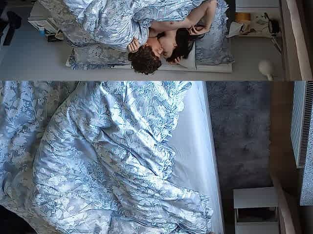 Quick morning sex of a real pair