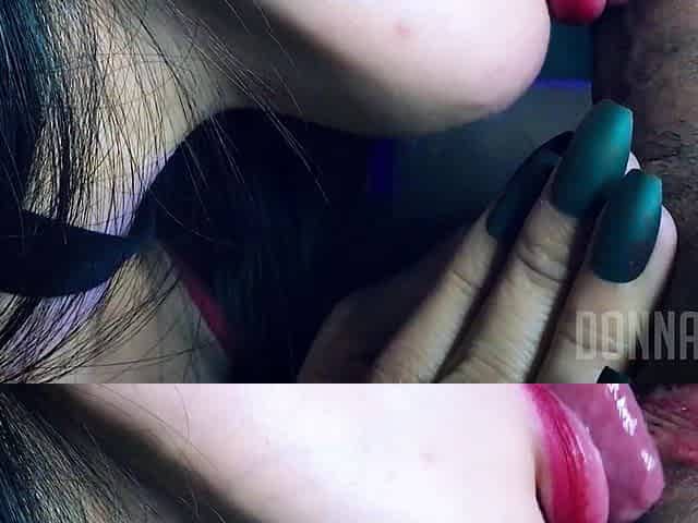 Intimate Oral Close-up