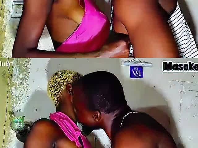 Afro sex match pair
