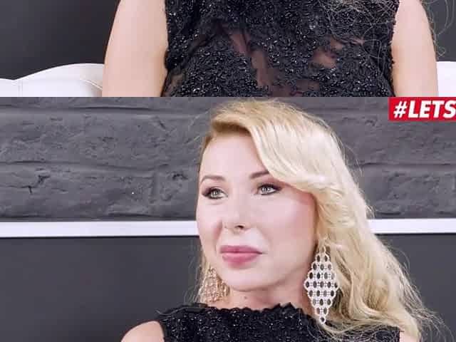 HERLIMIT - Blond Doxy Marilyn Crystal Gets Her Booty Demolished By A Ebony Dick Full Scene