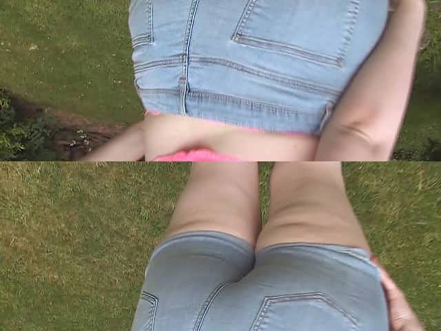 Dani Maries Big Boobs And Ass Antics Outdoor