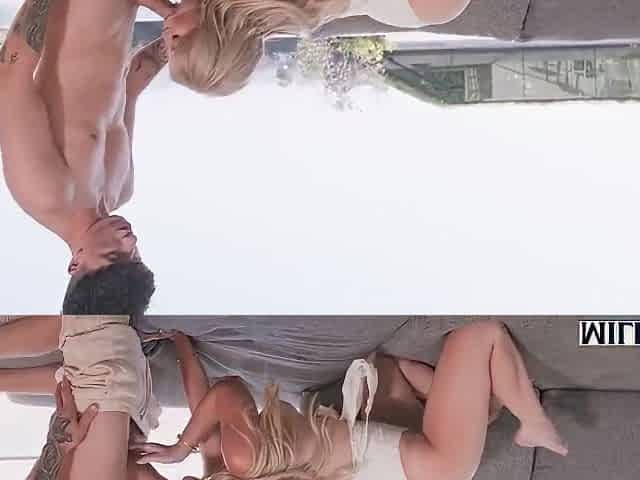 Laura Bentley - Blonde Milf Cant Resist Pool Boys Cock