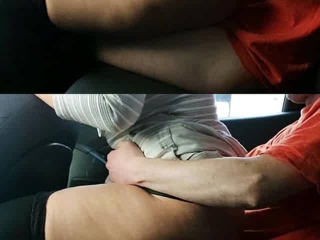 Stepmom Rides Her Stepson in the Car
