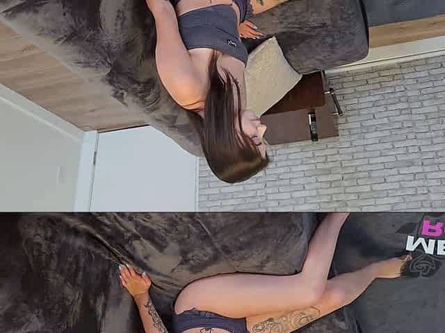 "Did you just CUM inside me?!" Sexy Teenage StepDaughter