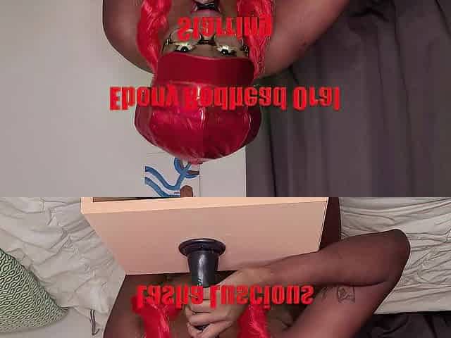 Black Redhead Oral job Show - promo