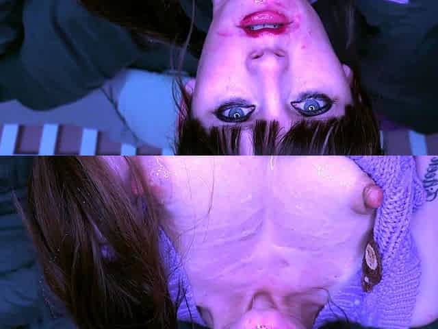 Amateur preggo hoe toys her pussy close up in fetish solo