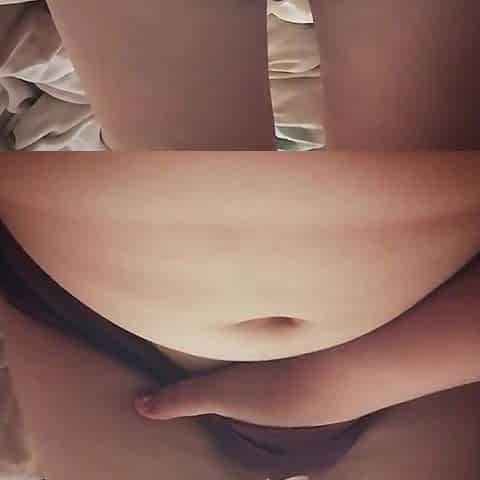 POV: Chilling and masturbating to vaporwave in my undies