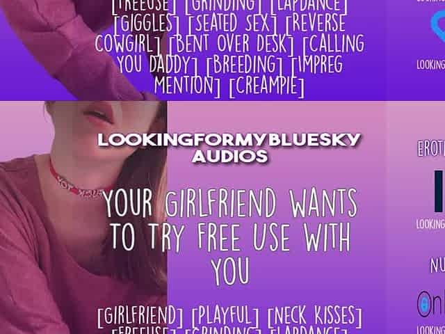 ASMR - Your Girlfriend Craves to Try Her Free Use Dream With U