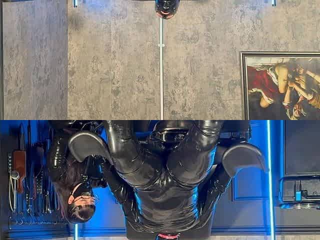 Goddess Calathea - Latex Gimp Sounding, Estim And Gas Mask