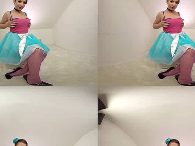 Playing Dress Up And Cumming - Cosplaying 19yo Teen Toying