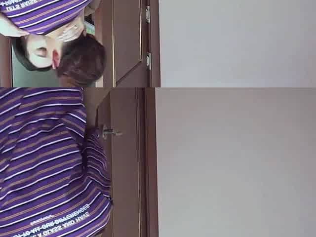 Oriental stepmom wishes to be banged in the couch