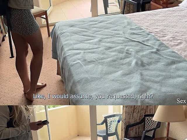 "No, u won't put your schlong in my vagina, it's for my spouse... but my booty on opposite ..."