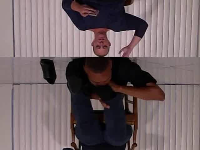Company workers feet worship