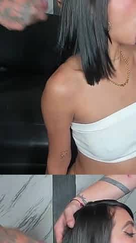 Blowjob with Excessive Drooling - Playful and Messy