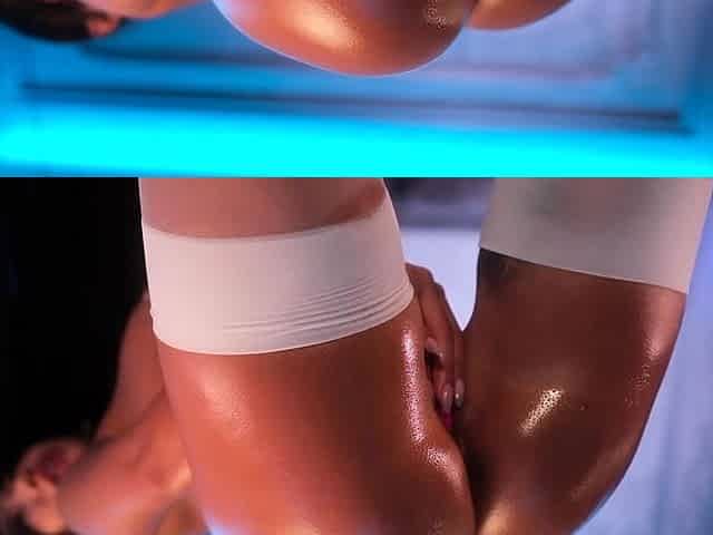 Sexy hottie Anetta Keys enjoys a solo toy masturbation