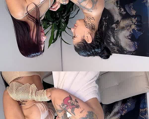 The Threesome with Silvana Lee and La Rola Gets Out of Control with Hardcore Sex, Double Blowjob and Doggy Style