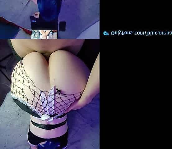 LARGE BUTT MAID GETS DRILLED WHILST THAT BABE WATCHES PORN - Vibes Blue