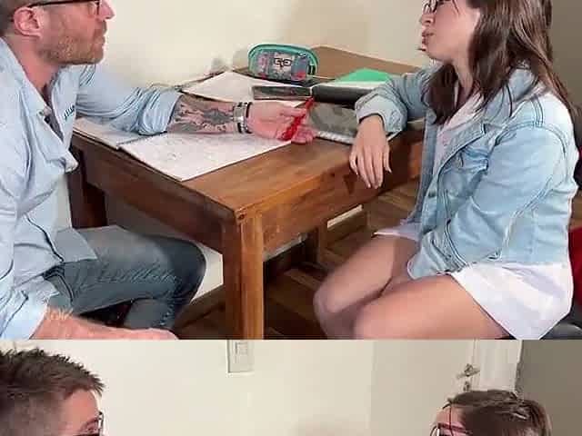 I deflower her butt in swap for passing the school year. Ft. Luchibbok