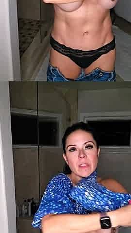 Brunette Solo Webcam Masturbation