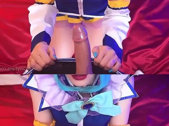 Cosplay hot teen POV amazing video