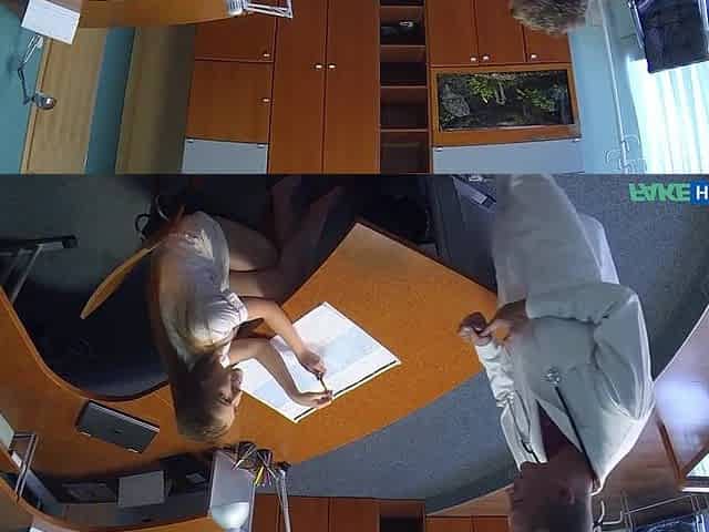 Fake Hospital - Doctor Bangs Lonely Nurse On Desk Risky Creampie Quickie