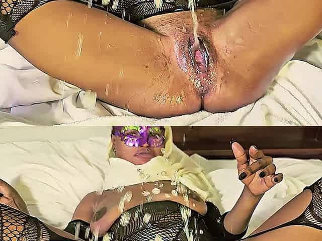 Black Squirts & Gets Destroyed