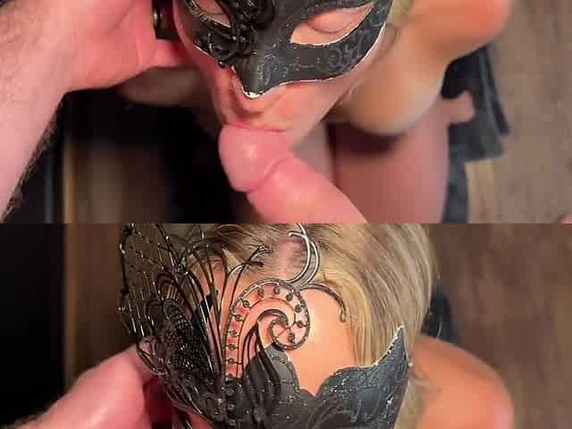 Sucking Some Dick, Swallowing Some Cum And Even Some Slow Motion Fun