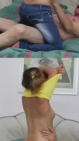 20 Year Old Girl Has Sex with an Old Grandpa