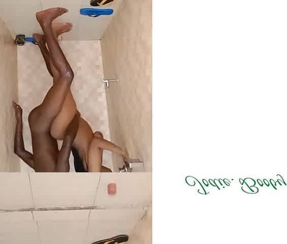 Awesome Titis Black Banging Anal with BBC in the Shower