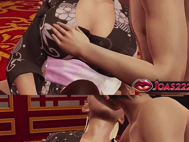 3D Hentai with Hot Vely in a Chinese Restaurant - Kiss Teasing and Pussy Masturbation, Anal Vibrator for Tight Ass Stretching