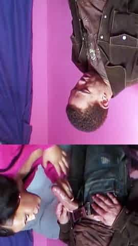 Black visits a slut he is up for the chocolate praline