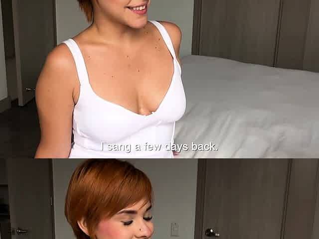I made this BIG ASS LATINA forget her BF