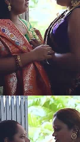 Desi Indian Two Bhabhiji Fucks with Devar and Gets Creampie ( Threesome Full Hindi Audio Movie )