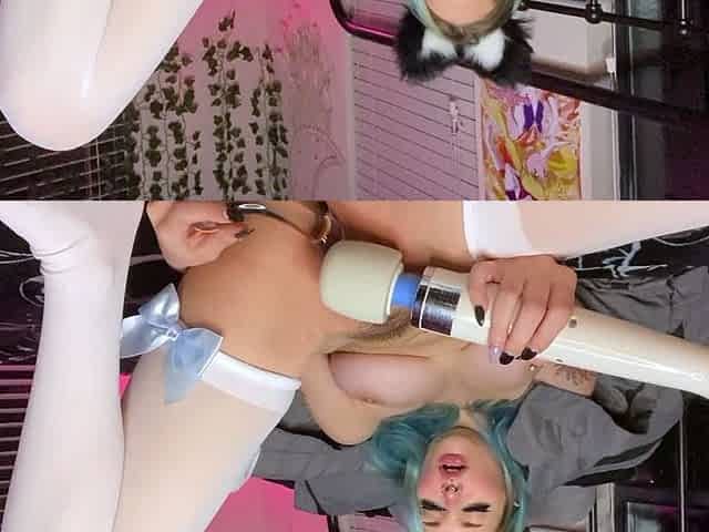 Hot Blonde Babe Solo Masturbation