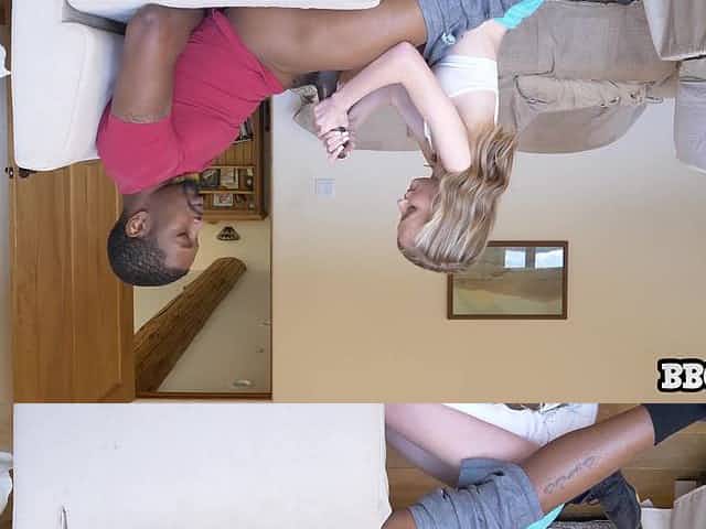 Whorish natural leggy chick Alicia Williams takes long BBC into her anus