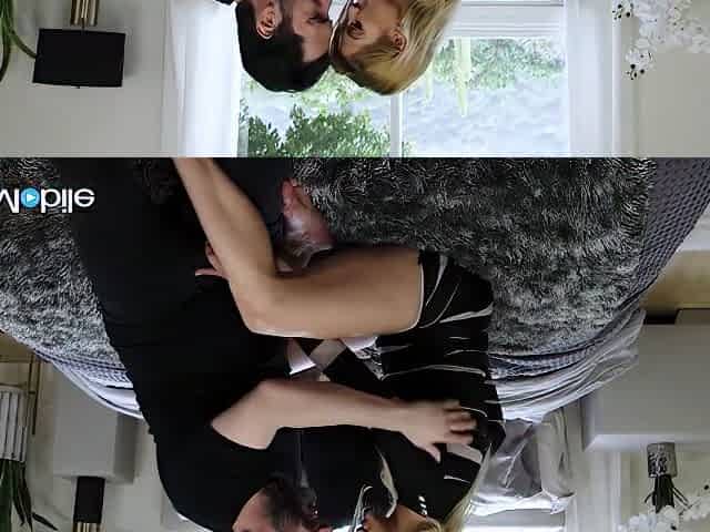 Tommy Pistol And Cherry Kiss - Gorgeous Blonde Rides A Cock With Passion And Takes A Load On Her Hairy Pussy