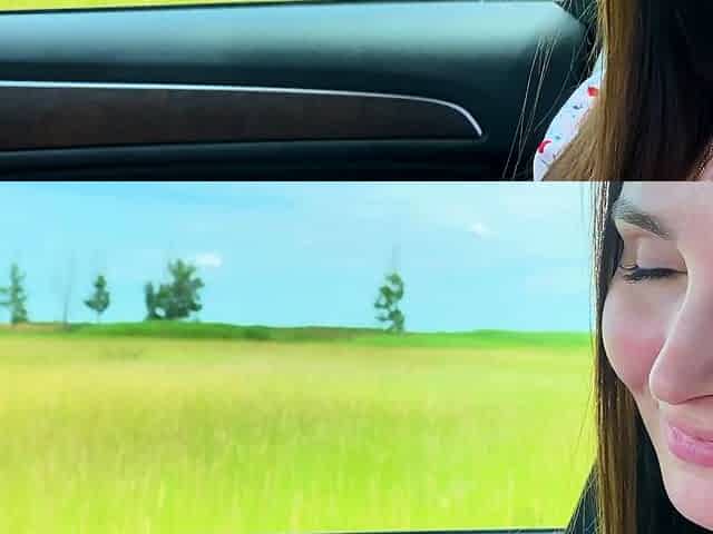 Natural Amateur blowjob outdoors exposed