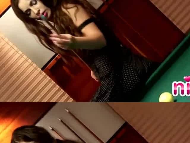 Hot Slut Lesbian Nina Goes Solo