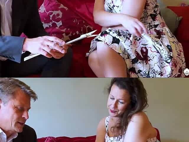 Large British wife Eva Jayne Wet Blowing off