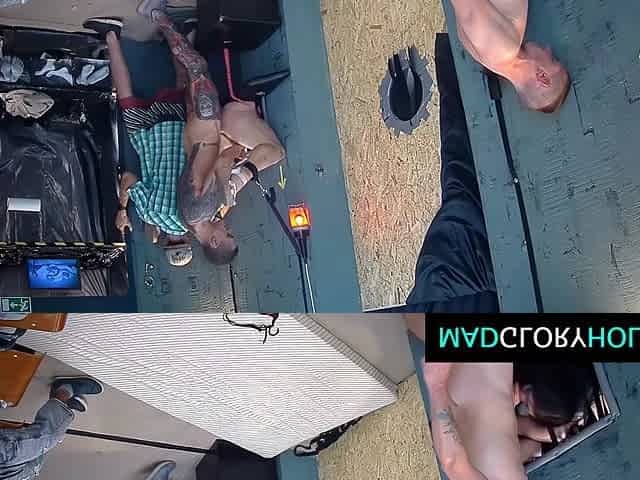 Anonymous Gangbang Fuck at Public Swingers Club
