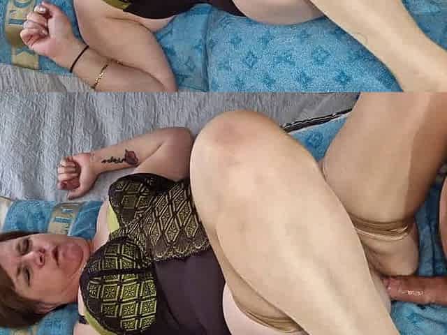 Babe loves cock in ass