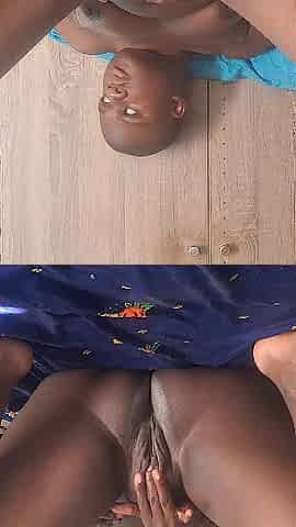 Ebony soaked vagina