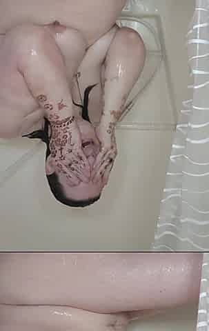 Washing My Body on My Shower Chair