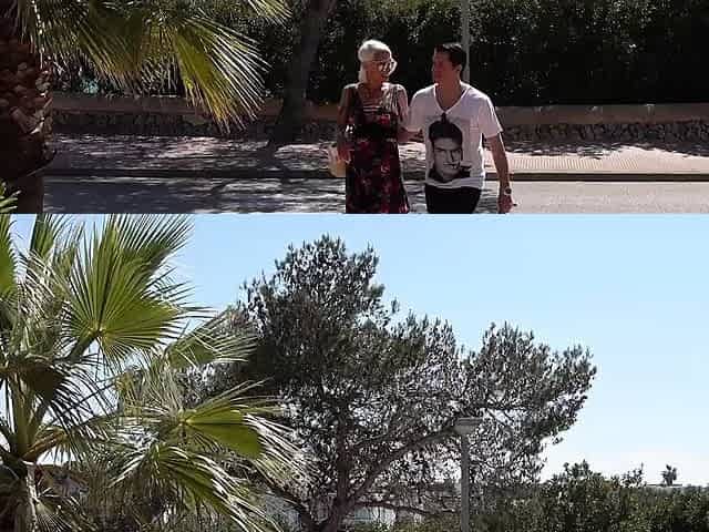 German tourist fucked publicly on the street in Mallorca