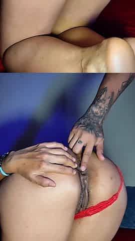Lubricating My Ass to Be Fucked