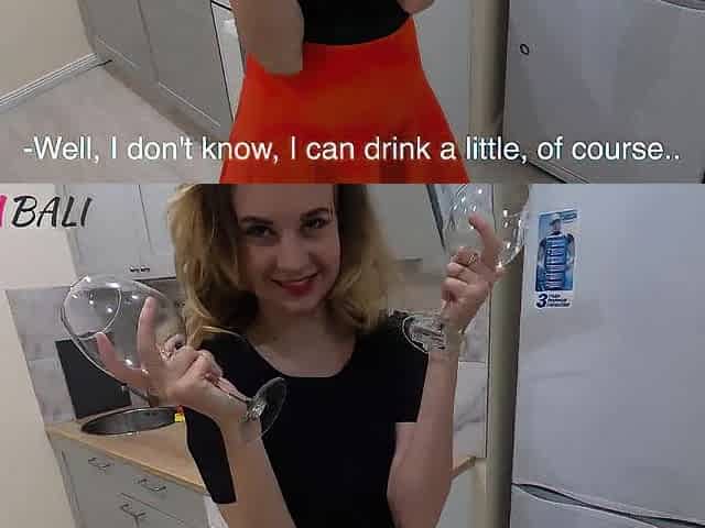 When my girlfriend was in shower I drilled her ally in nylons