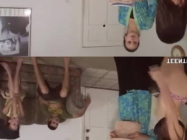 Nude teen demonstrates her tugjob skills