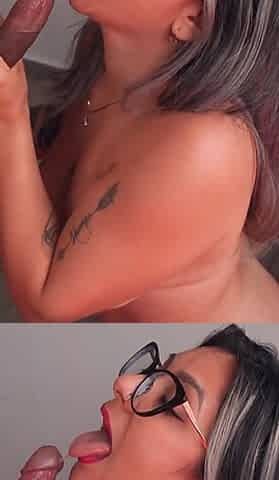 Hot MILF Stepmom Gives Her Stepson a Great Blowjob
