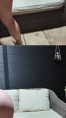 Live Amateur Threesome: Goen and My Guy Fuck My Ass in Double Penetrations with Big Dilatations