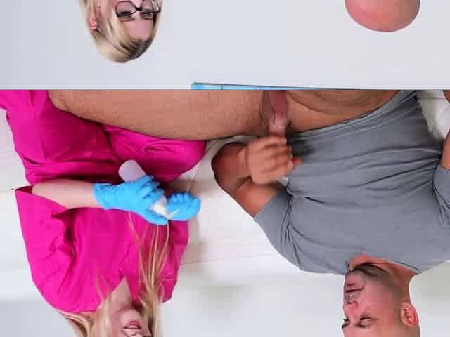 Meet Nurse Emma Shay. She loves dicks. Correction, she